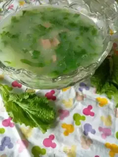 Make Pearl emerald soup step 4