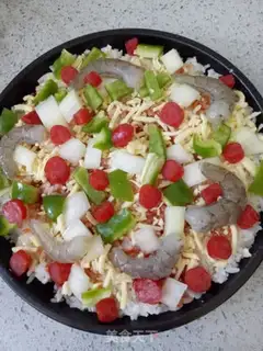 Make Rice pizza step 3