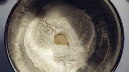 Make ♪ Spend the full moon snow to tear bread ♪ step 1