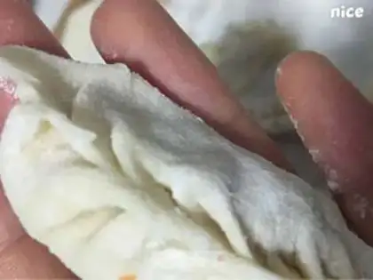 Make Shrimp carrot dumpling step 1