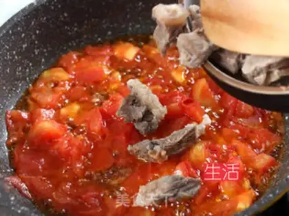 Make Tomato oxen step 4