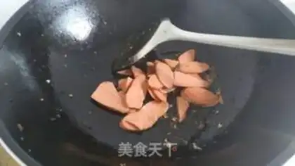 Make Sichuan clears the ham step 2