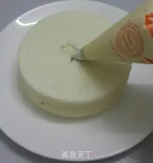 Make A heartless angel cake step 19