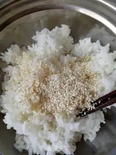 Make Rice pancakes step 1