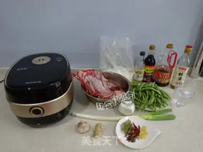 Make Lamb chop lentils sticky roll step 0