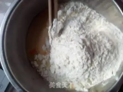 Make Dark brown yogurt step 5