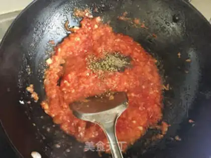 Make Tomato pizza sauce step 9