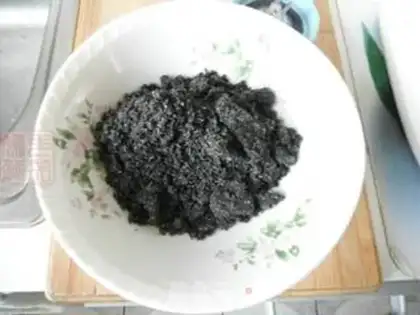Make Black sesame moon cake step 0