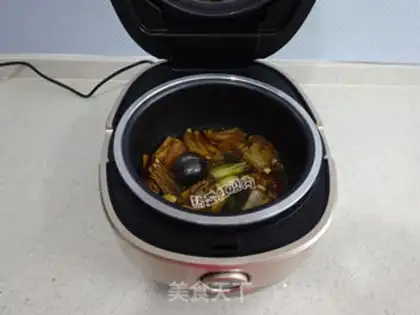 Make Lamb chop lentils sticky roll step 12