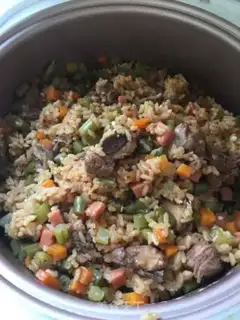 Make Steak rice step 2