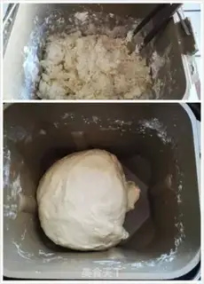 Make Mickey salad bread step 5