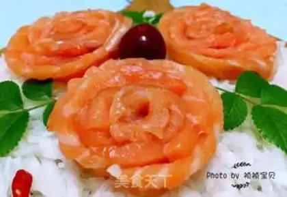 Make The love of salmon step 6
