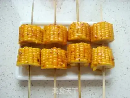 Make Roasted corn step 1