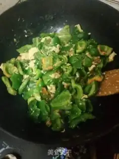 Make Pepper eggs step 4