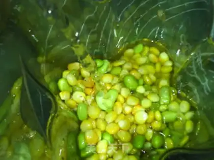 Make Blue bean corn step 5