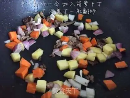 Make Beef curry step 3