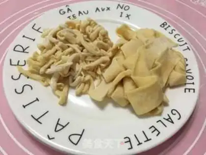 Make Handmade egg noodles step 6