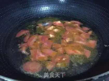 Make Handmade egg noodles step 7