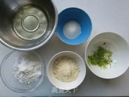 Make Chocolate lemon cake step 1