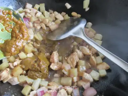 Make Curry chicken step 5