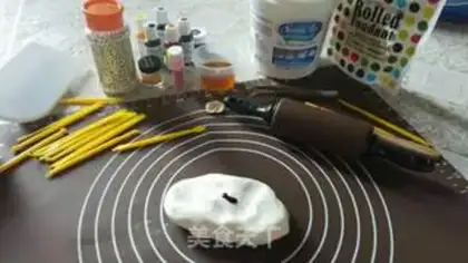 Make Rolling sugar cake step 0