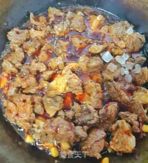Make Red beef noodles step 4
