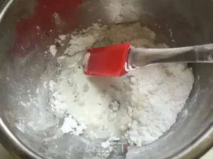 Make Cream-fruit cake step 22