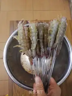 Make Shrimp string step 4