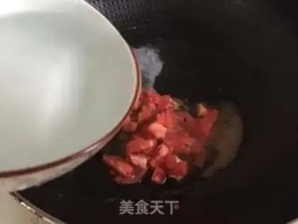 Make Tomato eggs step 2