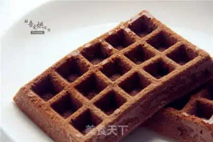 Make Chocolate waffles step 8