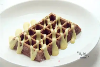 Make Chocolate waffles step 11