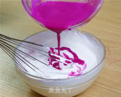 Make Flamingo ice cream step 5