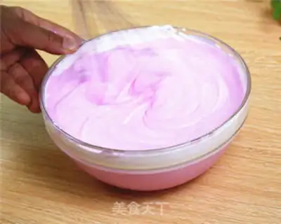 Make Flamingo ice cream step 6