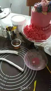 Make Rolling sugar cake step 14