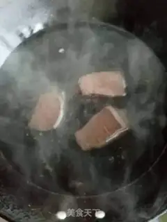 Make Garlic pig blood step 0
