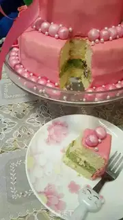 Make Rolling sugar cake step 19