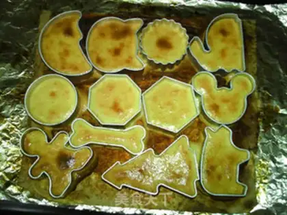 Make Gold cheese mooncake step 17