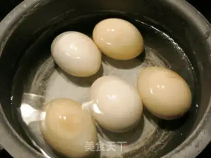 Make Tea eggs step 1