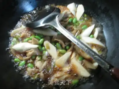 Make The bean noodles are burning white step 8