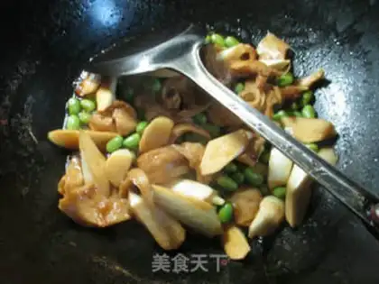 Make The bean noodles are burning white step 9