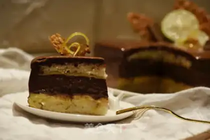 Make Chocolate lemon cake step 28