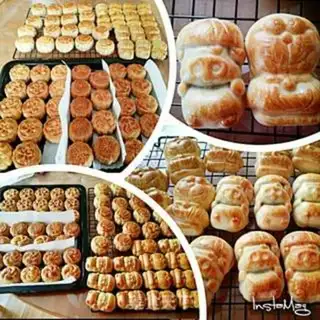 Make A wide moon cake step 7