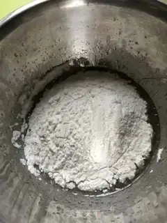 Make Milk moon cake step 1