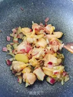 Make Curry chicken step 1