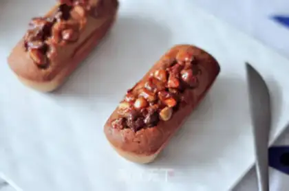 Make Milk tea caramel nut pound cake step 8