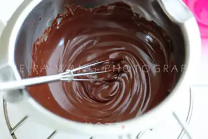 Make Mini chocolate cake step 7