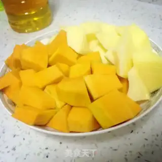 Make Pumpkin potatoes step 2