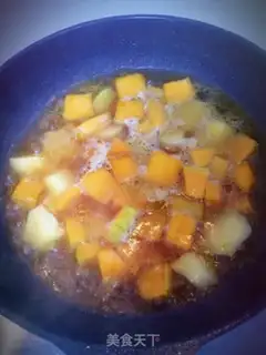 Make Pumpkin potatoes step 5