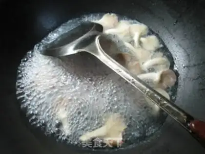 Make The salted meat show and the mushroom soup step 5
