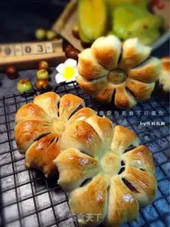 Make Bean and sand petal bread step 11